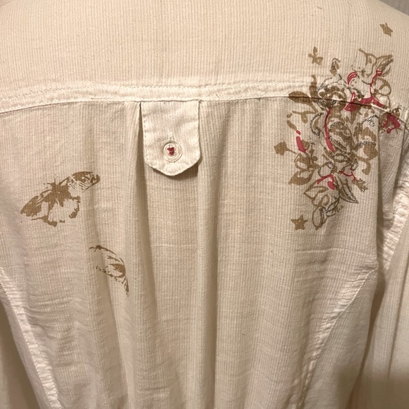 SOLD Ladies button down cotton shirt S - Picture 9 of 9